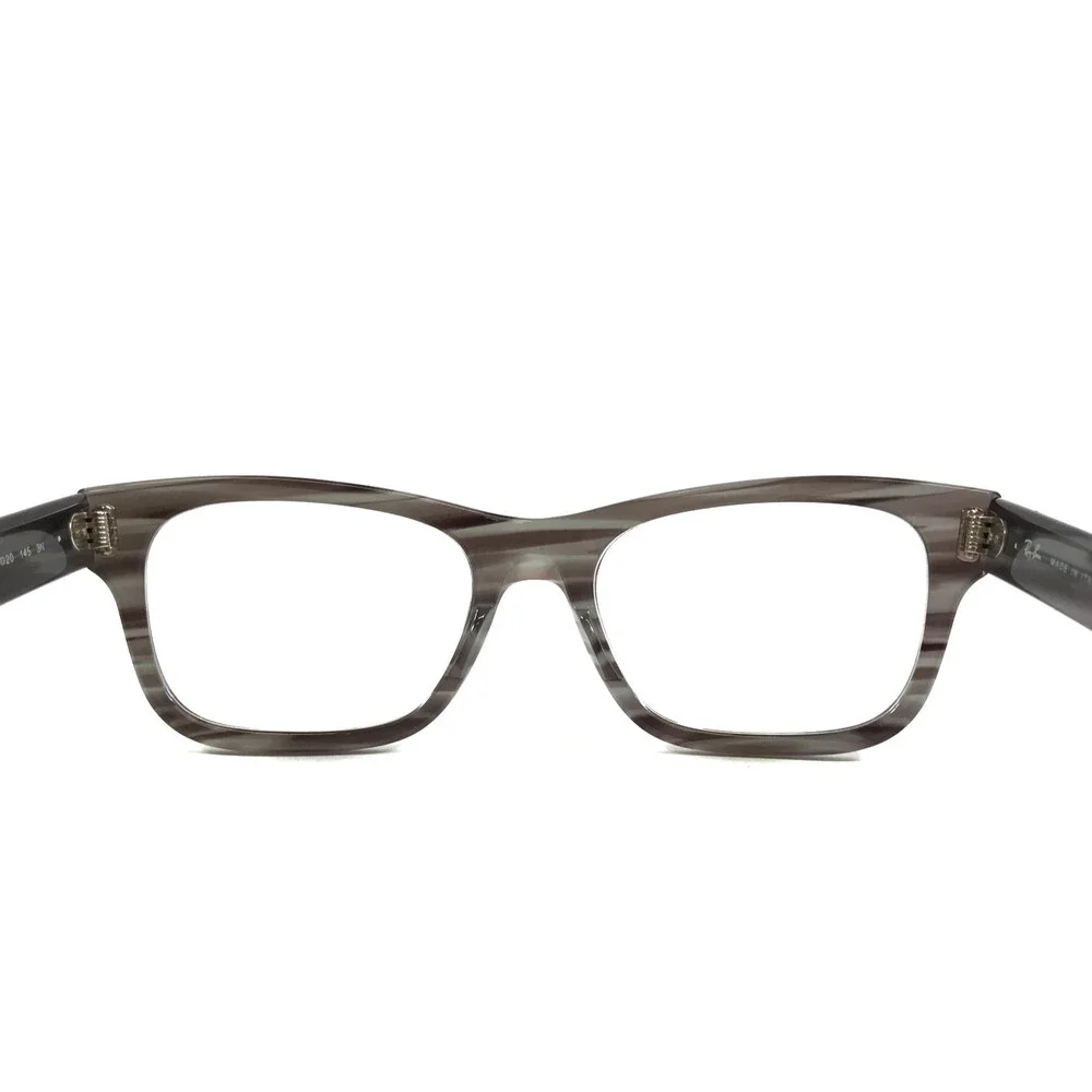Ray-Ban Eyeglasses Frames RB2283 MR BURBANK 1314/R5 Striped Gray Blue 55-20-145
